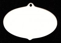 Ornament - Oval Flat